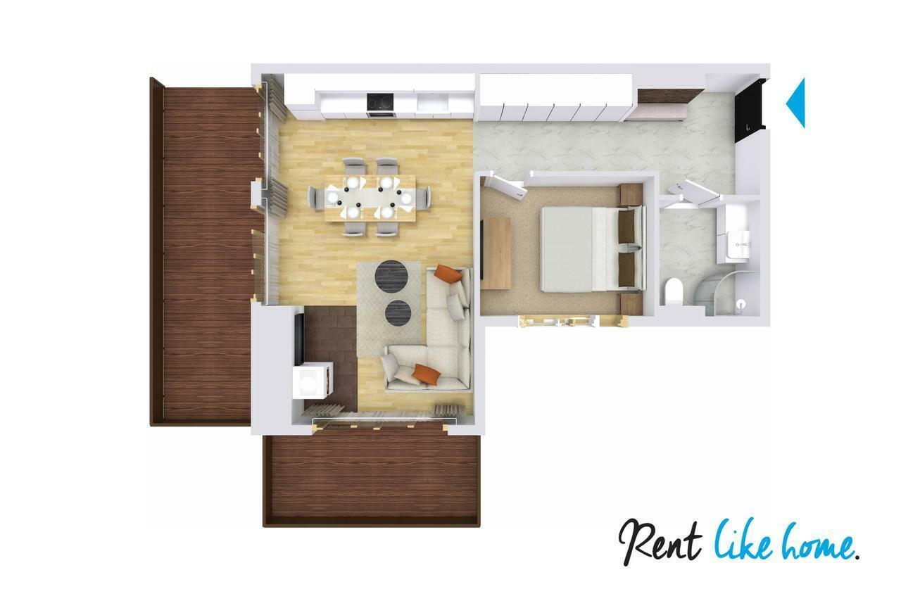 Rent Like Home - Goszczynskiego II Закопане Екстериор снимка